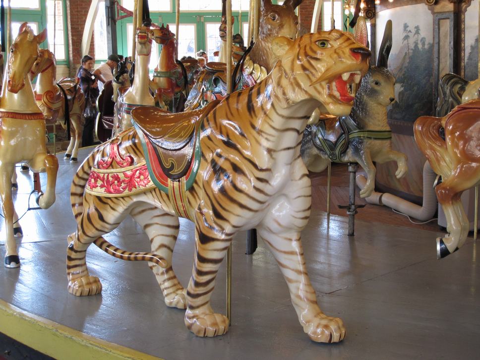 Carousel tiger