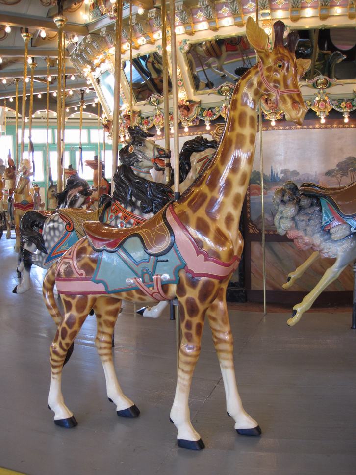 Carousel giraffe